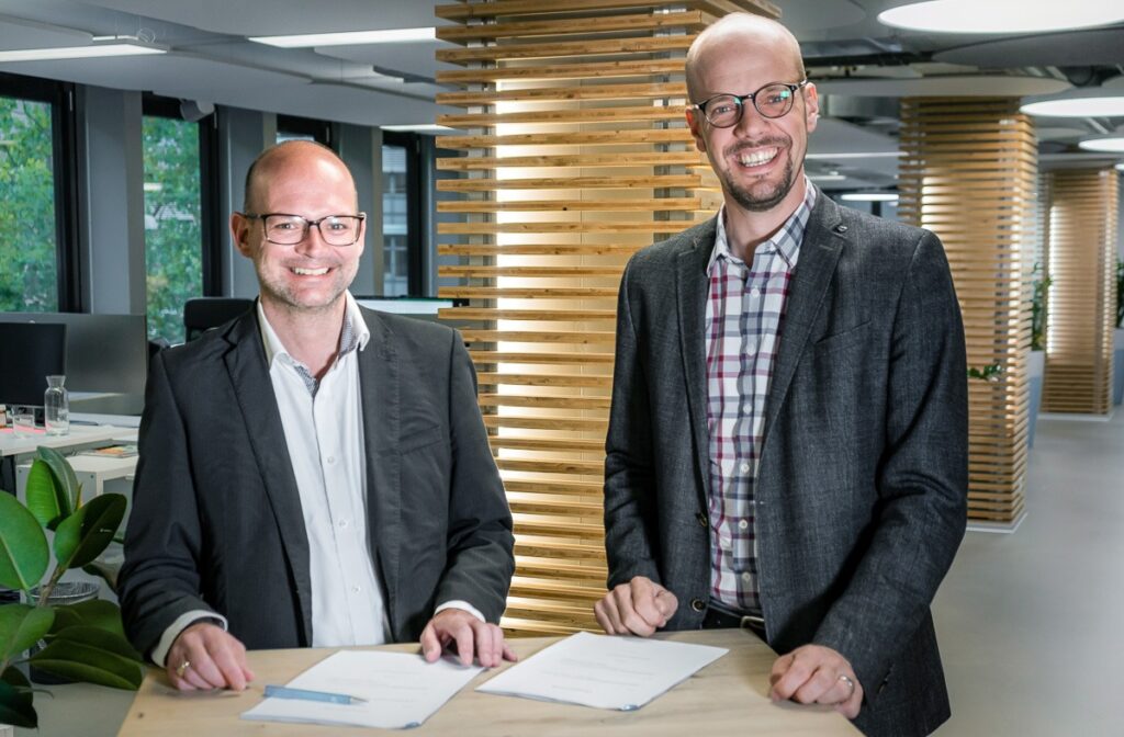 Dominik Schaetz und Raphael Bienz von BlueGlass Interactive